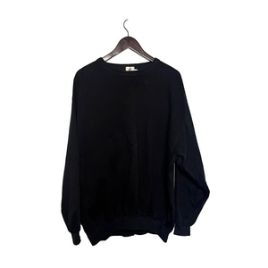 Vintage Tiger Brand Black Crewneck Oversized Crewneck Medium